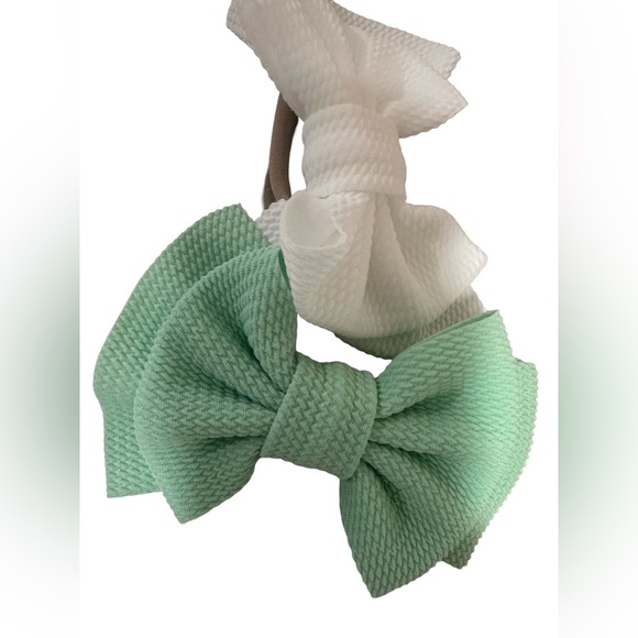 🔥BUNDLE 5/$18Baby Girl Multi Color bows 14 Set - Picture 2 of 8